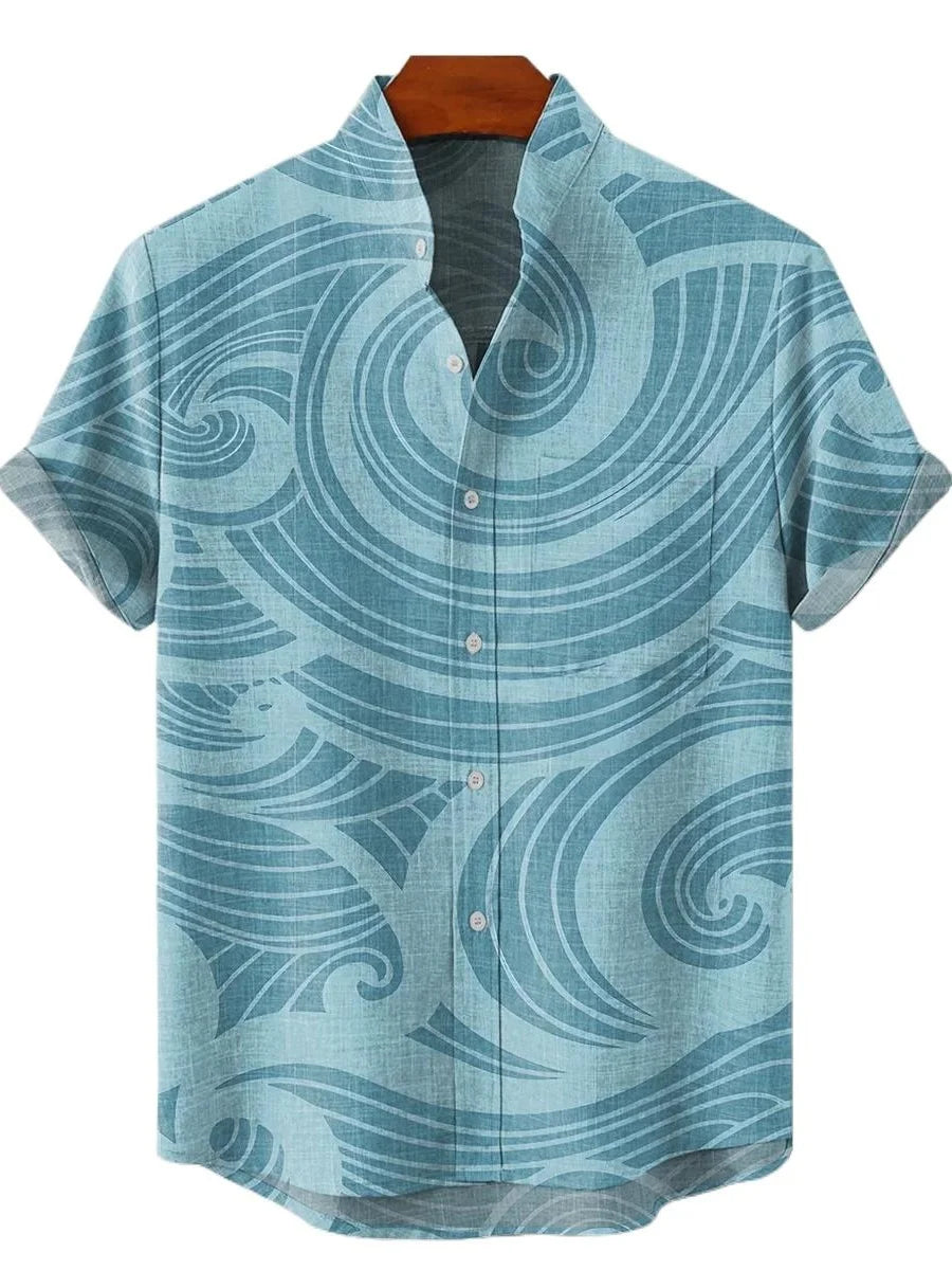 Abstract Print Shirt