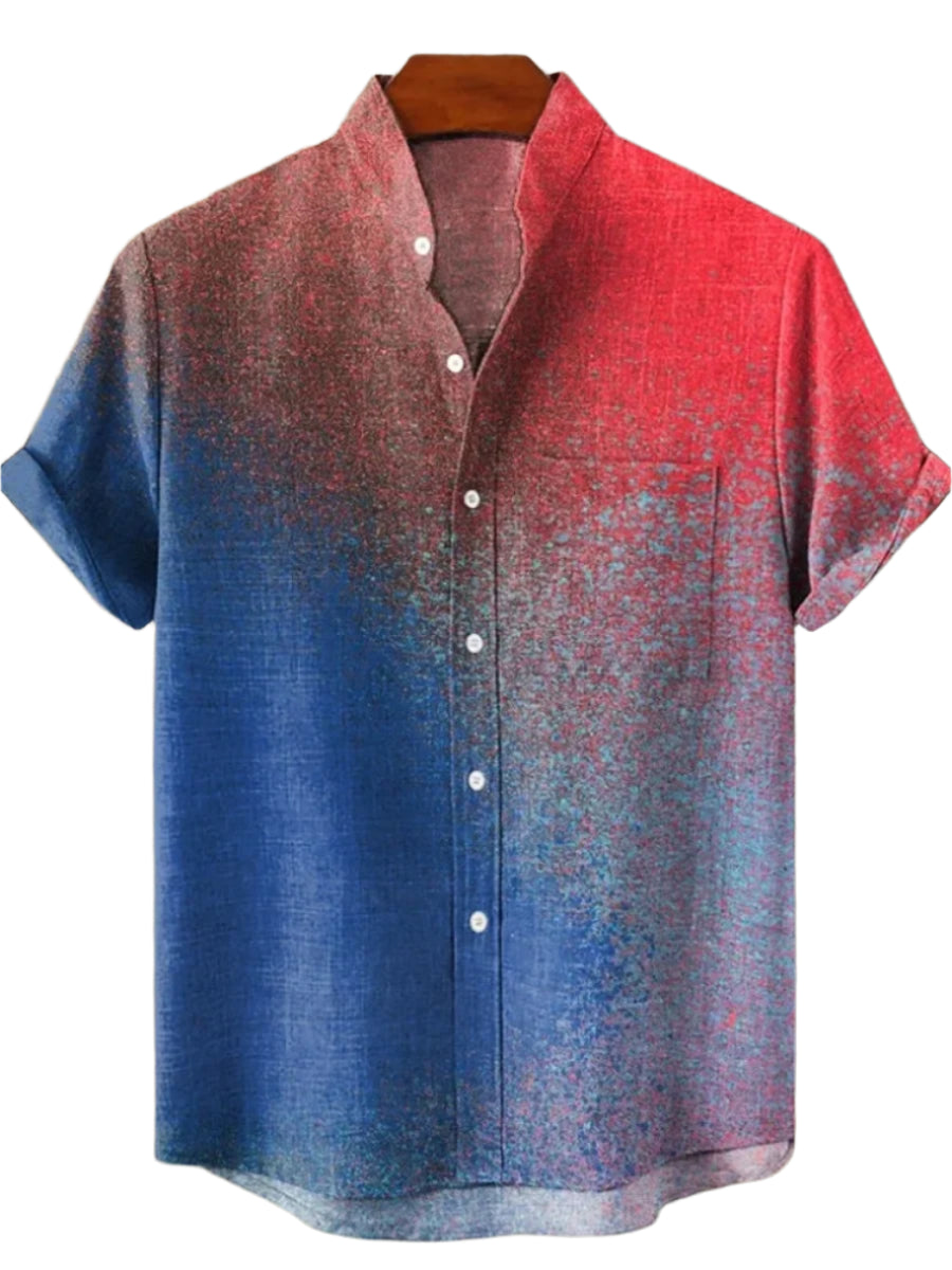 Gradient Print Shirt