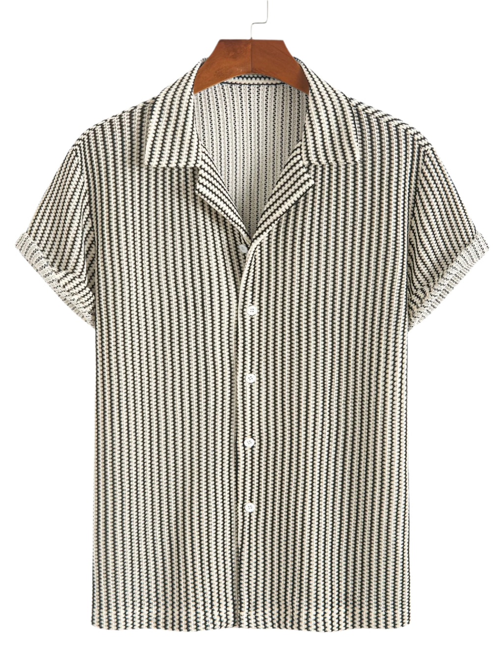 Geometric Textured Shirt