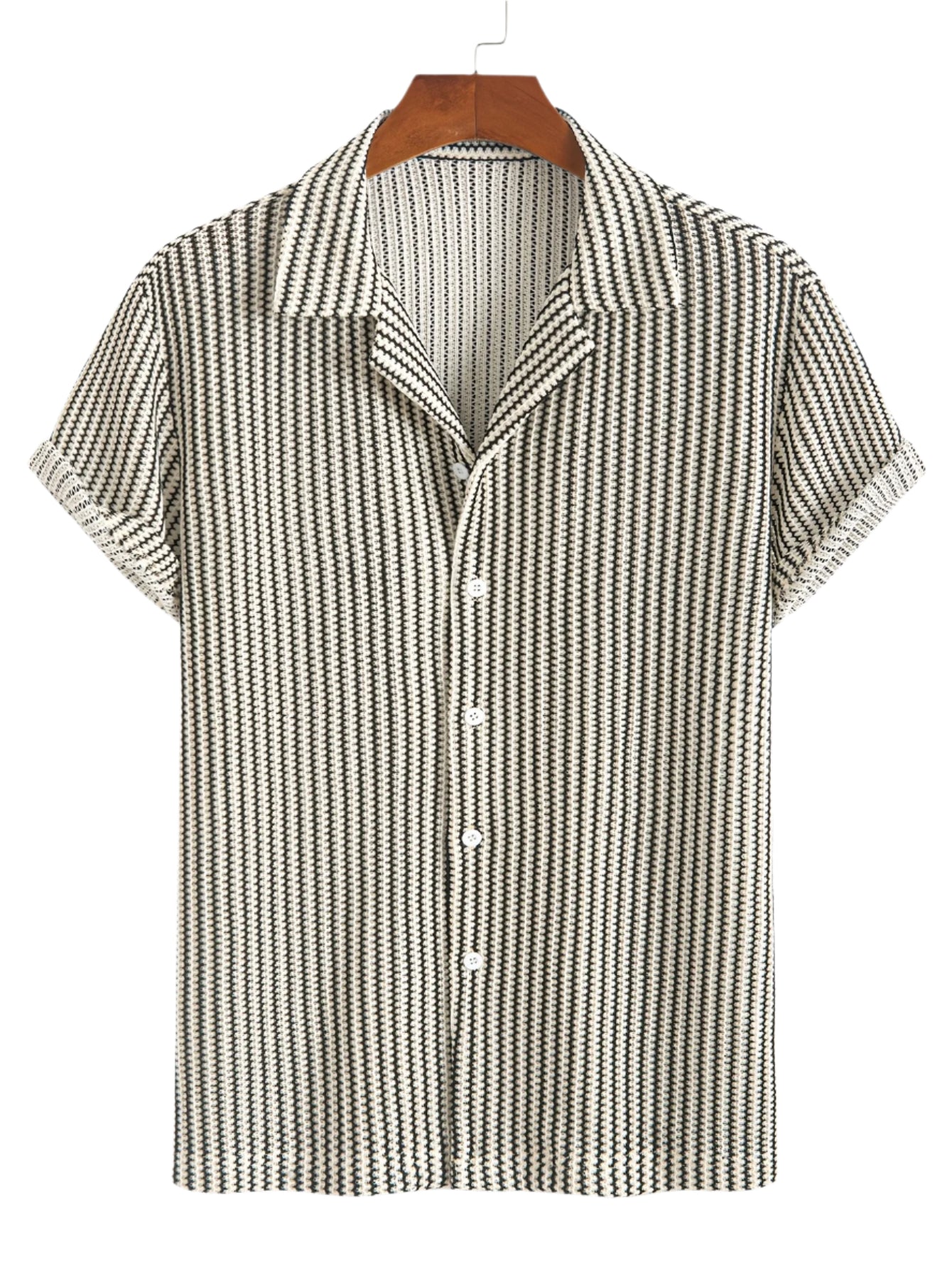 Geometric Textured Shirt