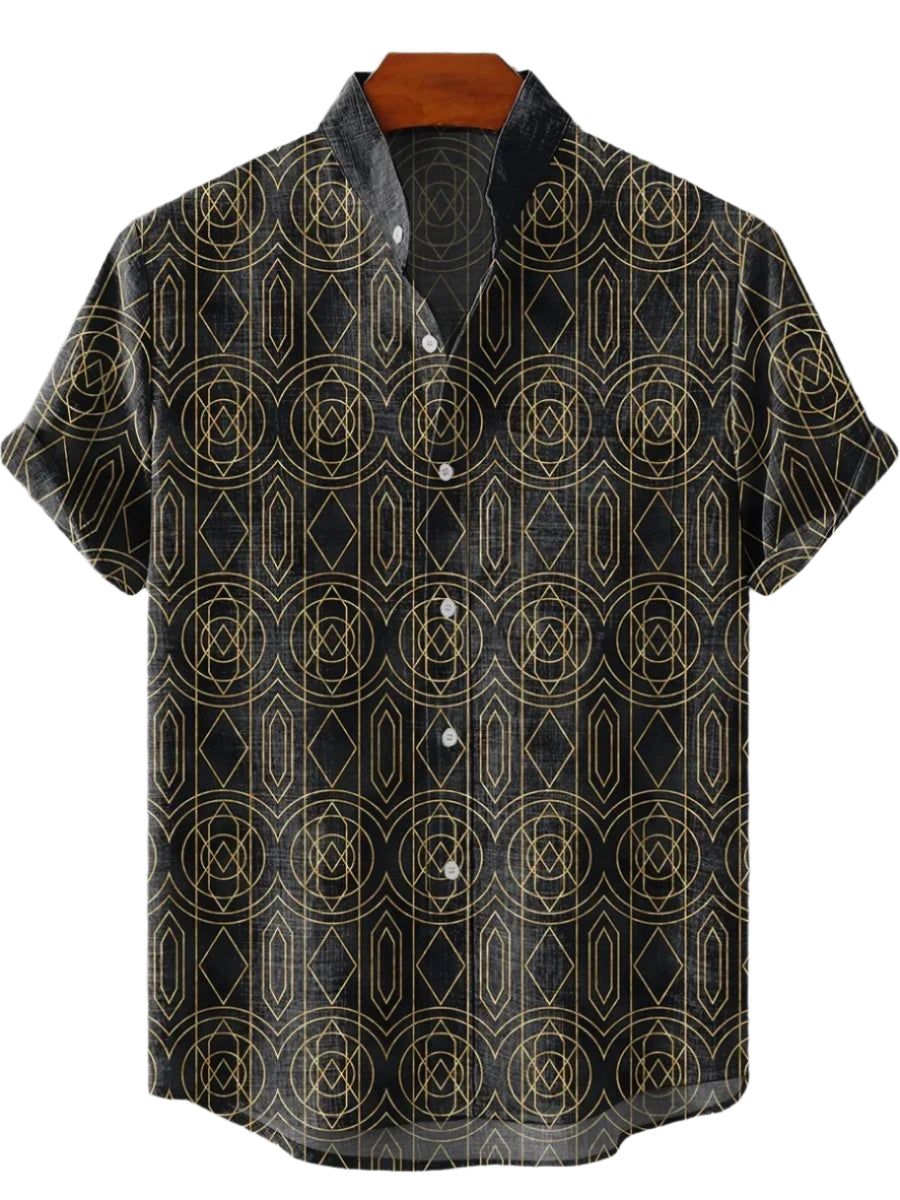 Abstract Print Shirt