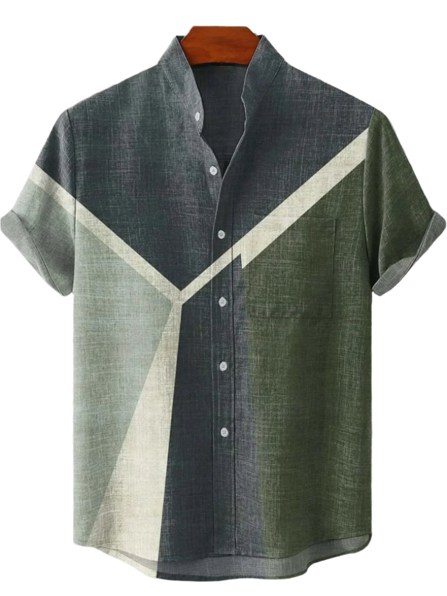 Abstract Print Shirt