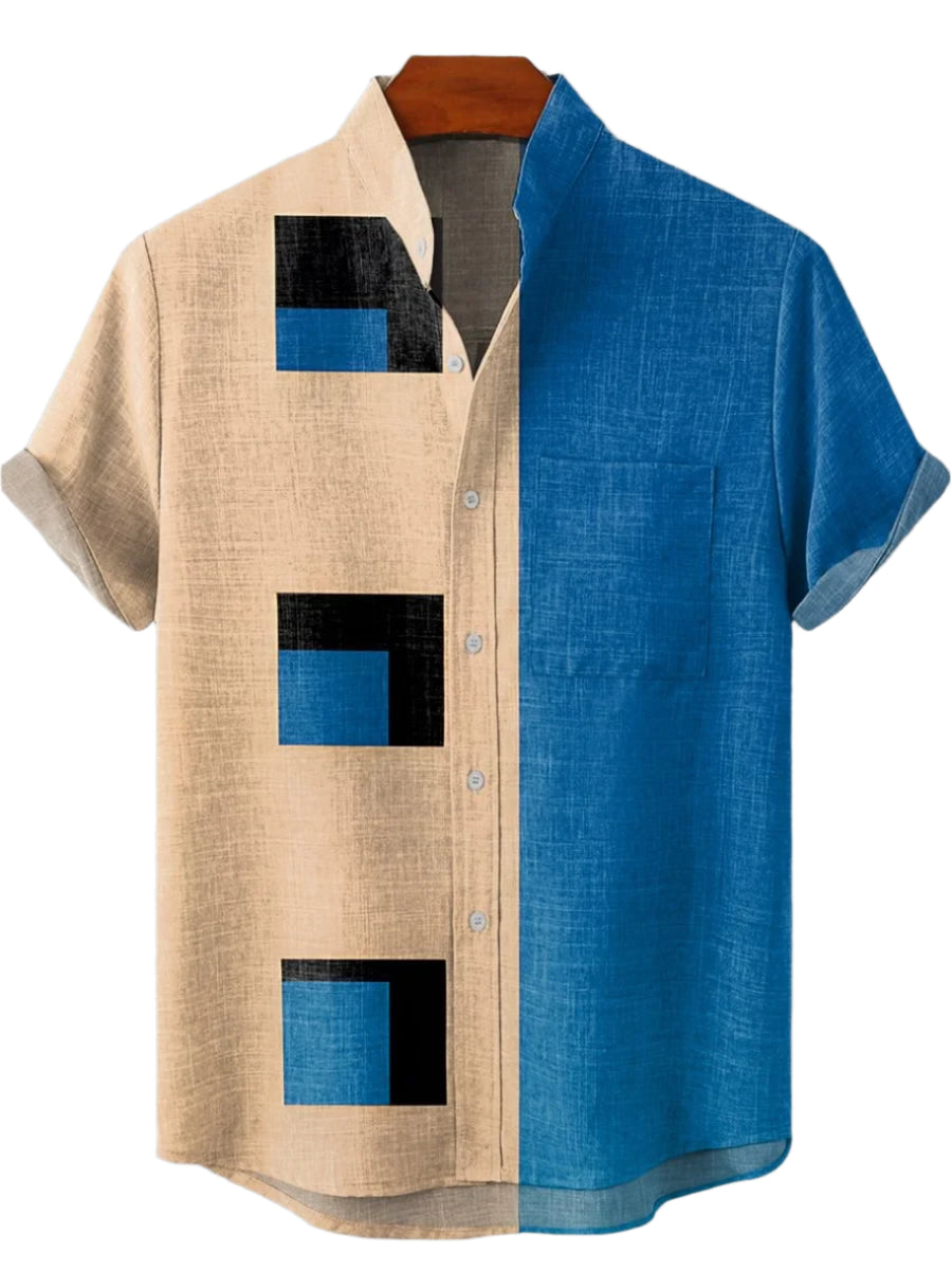 Abstract Print Shirt