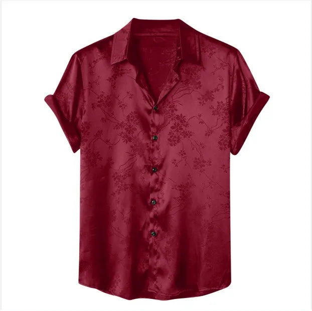 Floral Jacquard Shirt