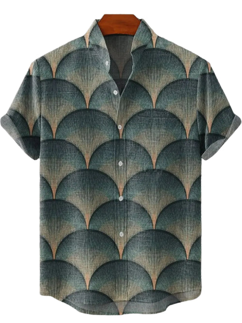 Geometric Print Shirt