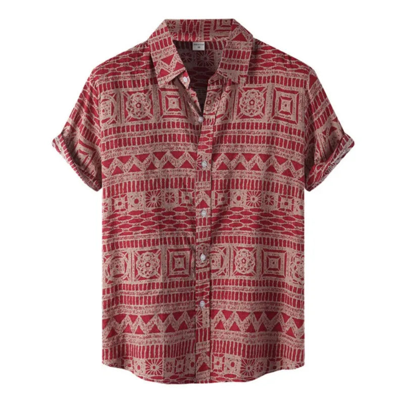 Abstract Print Shirt