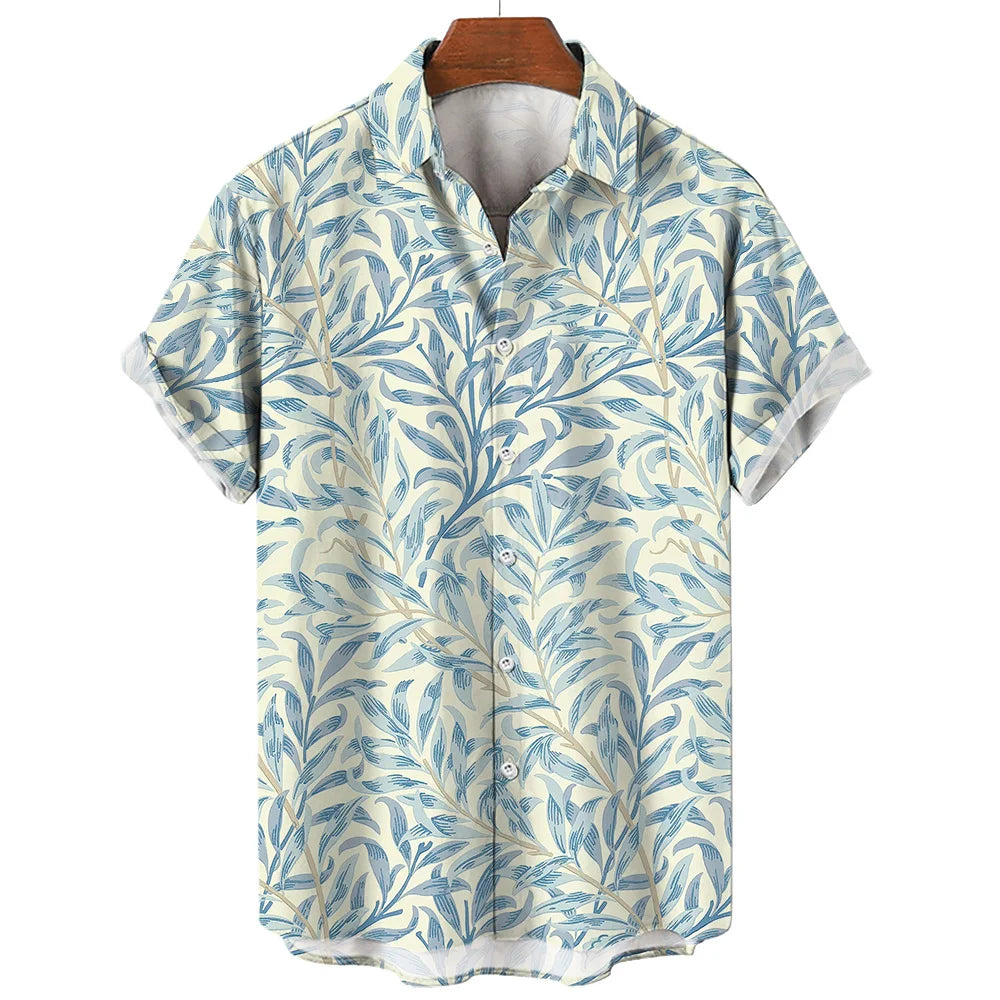 Leaf Print Shirt