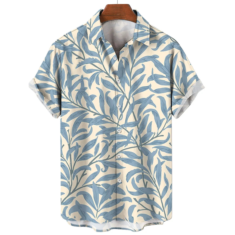 Leaf Print Shirt