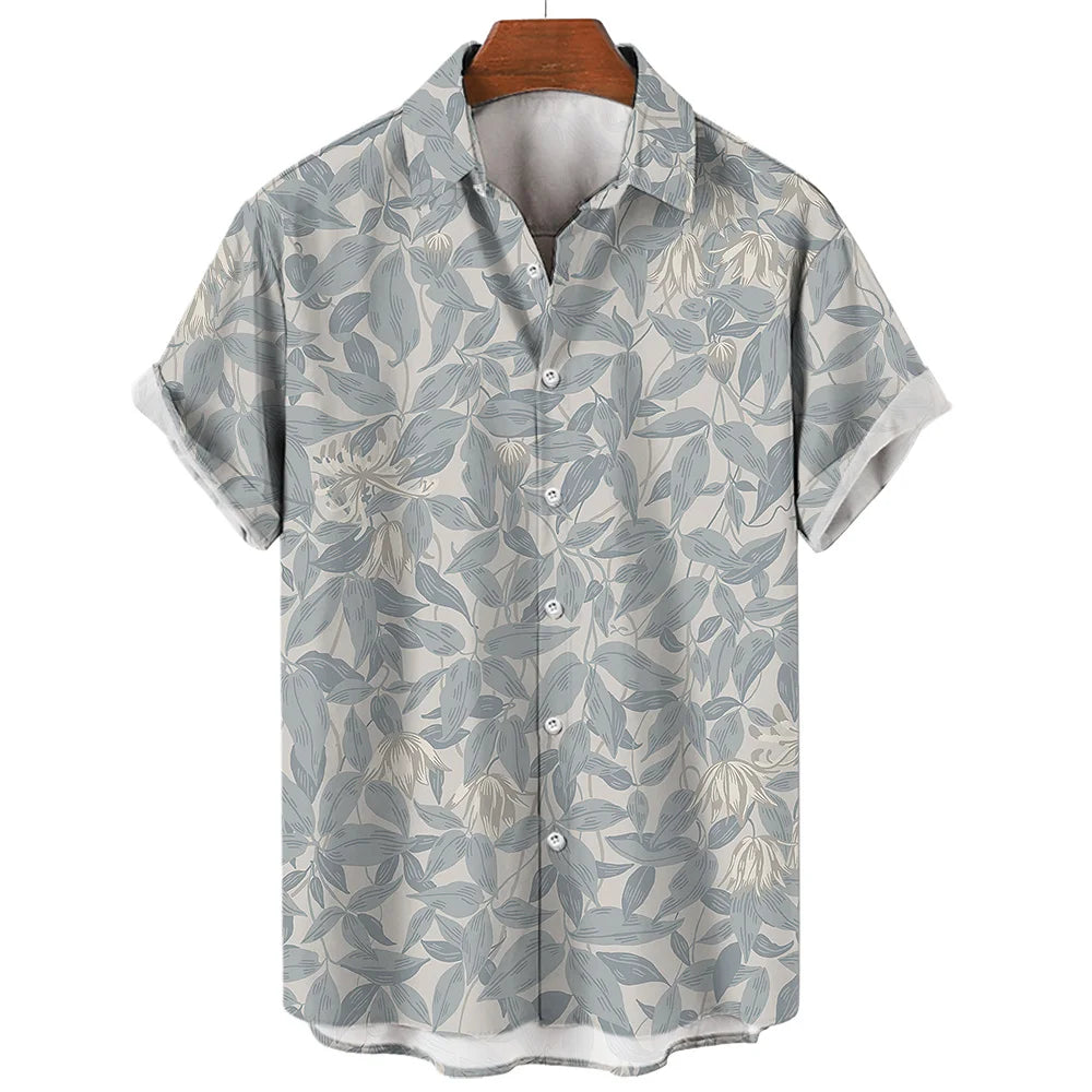 Leaf Print Shirt