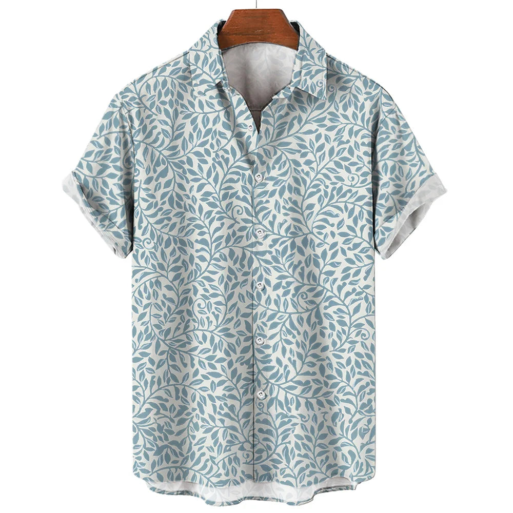 Leaf Print Shirt
